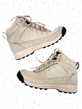 Danner x Free People Movement Adrika Etched Hiking Boots Butter Cream Size 8